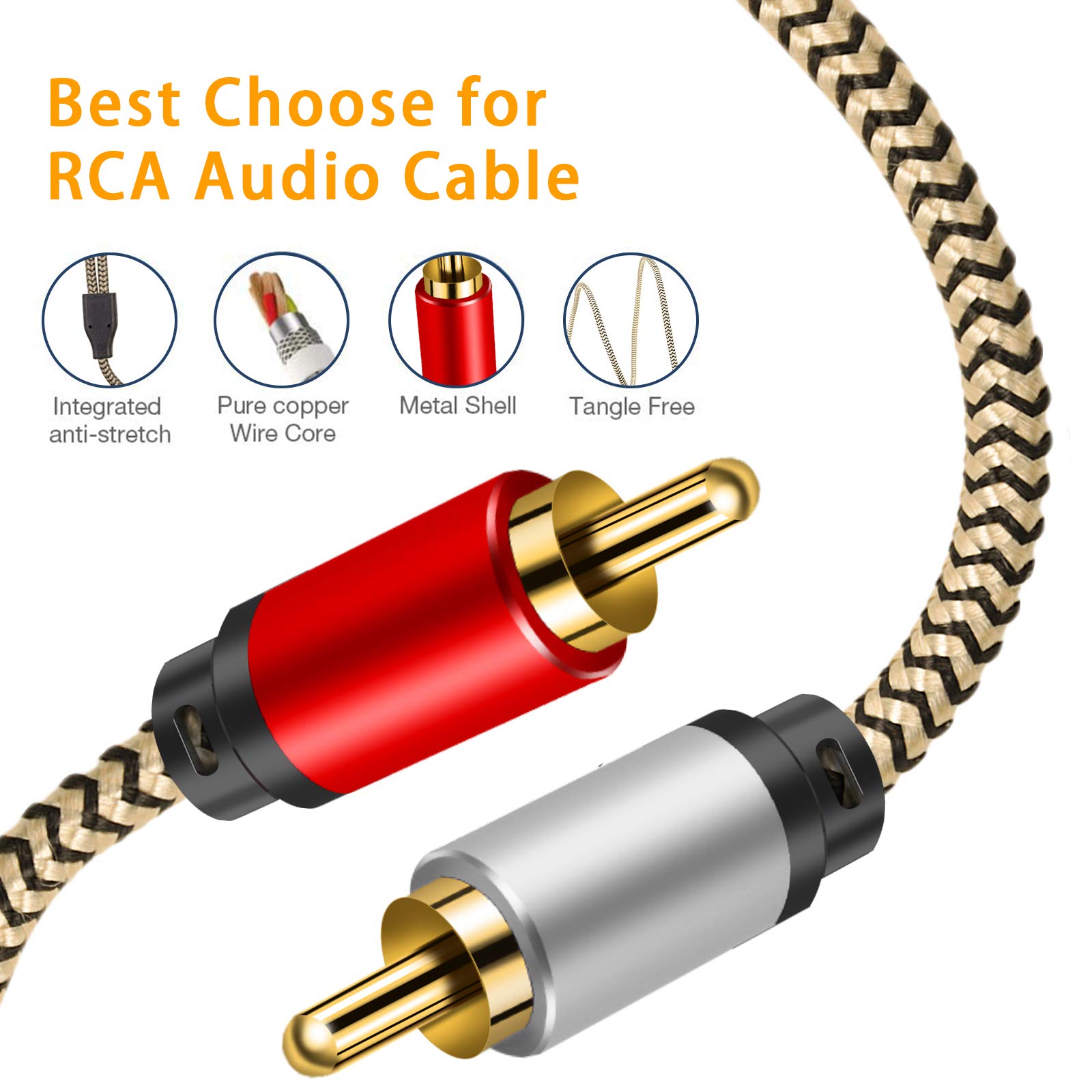 Adattatore Audio AUX Da Lightning A RCA, Adattatore Stereo Y Splitter Per Iphone E Ipad Selezionati Per Amplificatori Di Potenza Auto Home Theater Altoparlanti 90139539