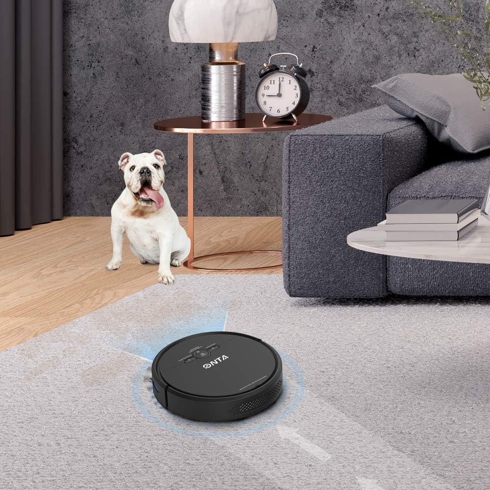 Get Popular Offer ONTA D2-001 Robot Vacuum Cleaner and Mop, Wi-Fi Connectivity ,Lidar Navigation,2500Pa Strong Suction with Self-Charging, APP Total Control , Ideal for Carpets and Pet Hair, support Alexa Voice Control