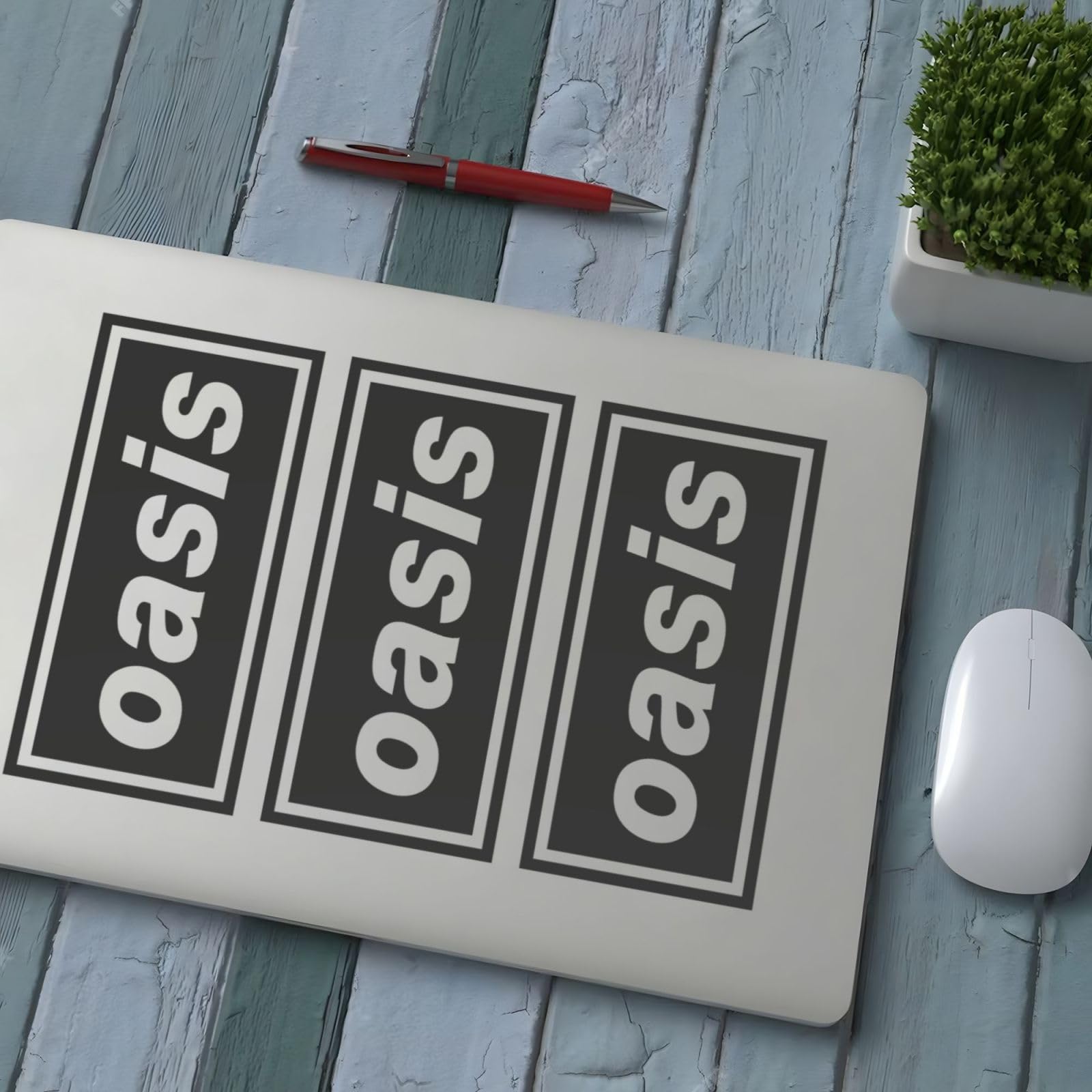Amazon.co.jp: ステッカー シール オアシス OASIS バンド フレーク