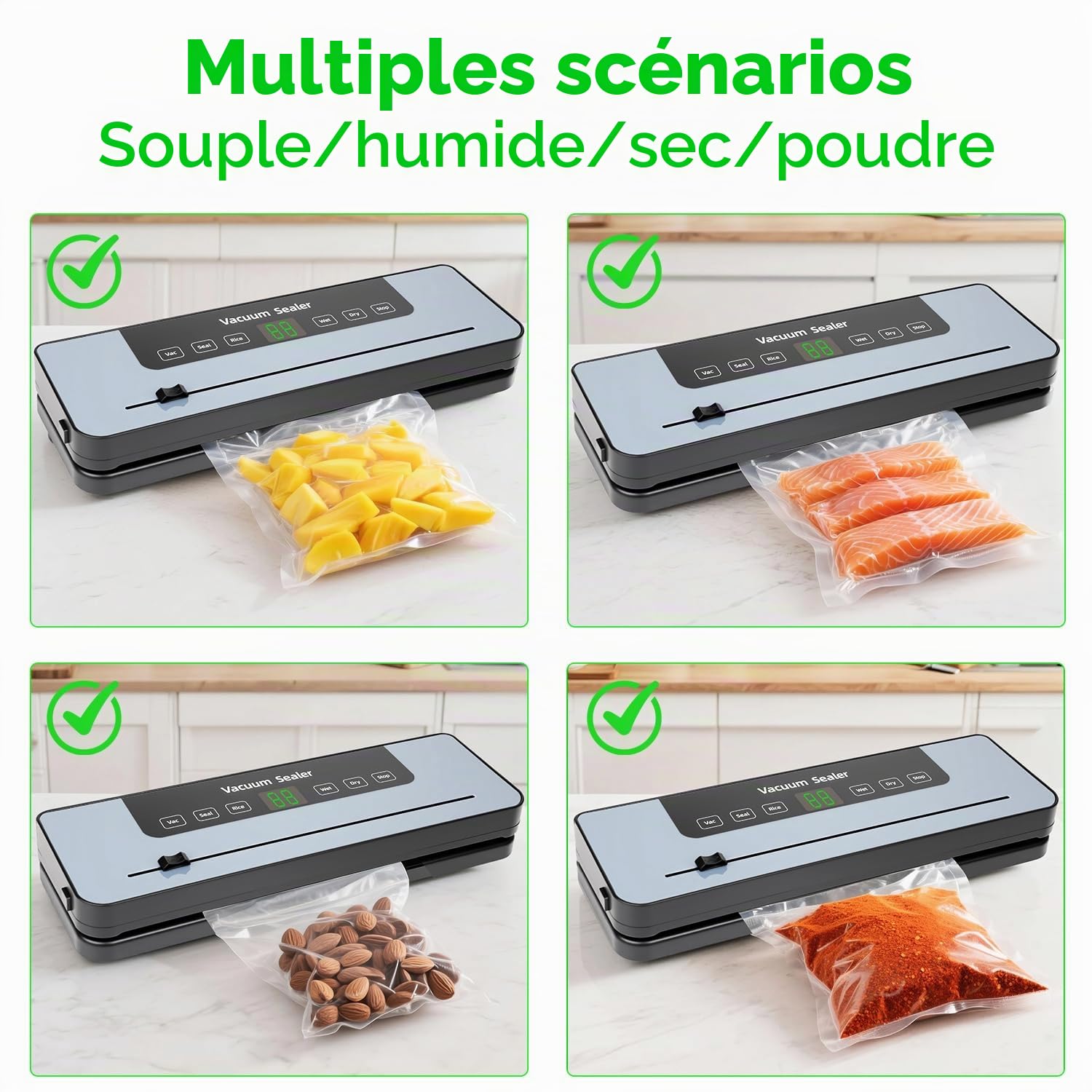 Lam(MS) pen Appareil de mise sous vide 6 en 1