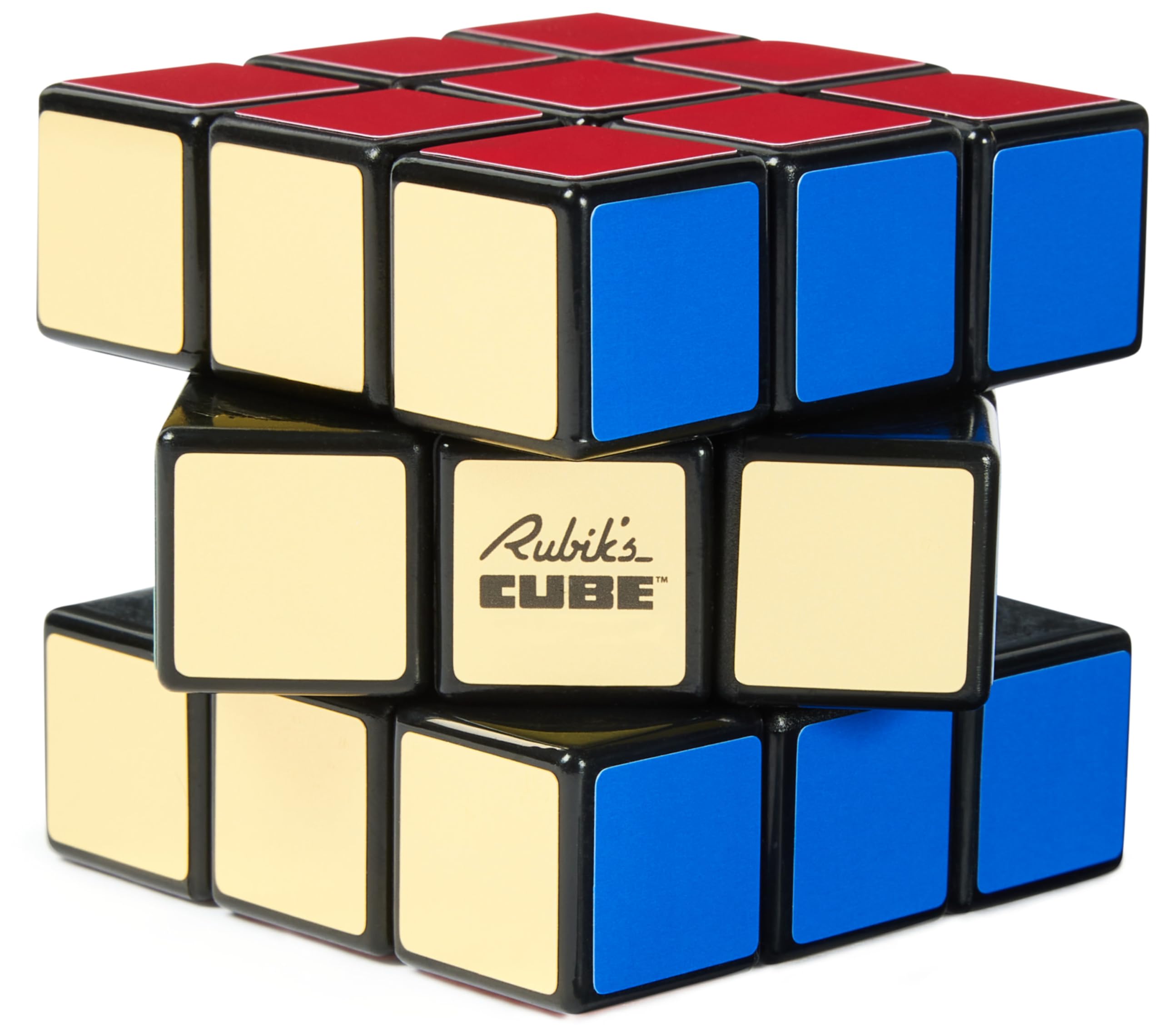Rubik's Cube - Rubiks Cube 3x3 Édition Spéciale 50 Ans - Jeu Casse-Tête Adulte Et Enfant - Puzzle Original Correspondance Couleurs - Puzzle Résolution de Problème - Jeu Enfant 8 Ans Et +