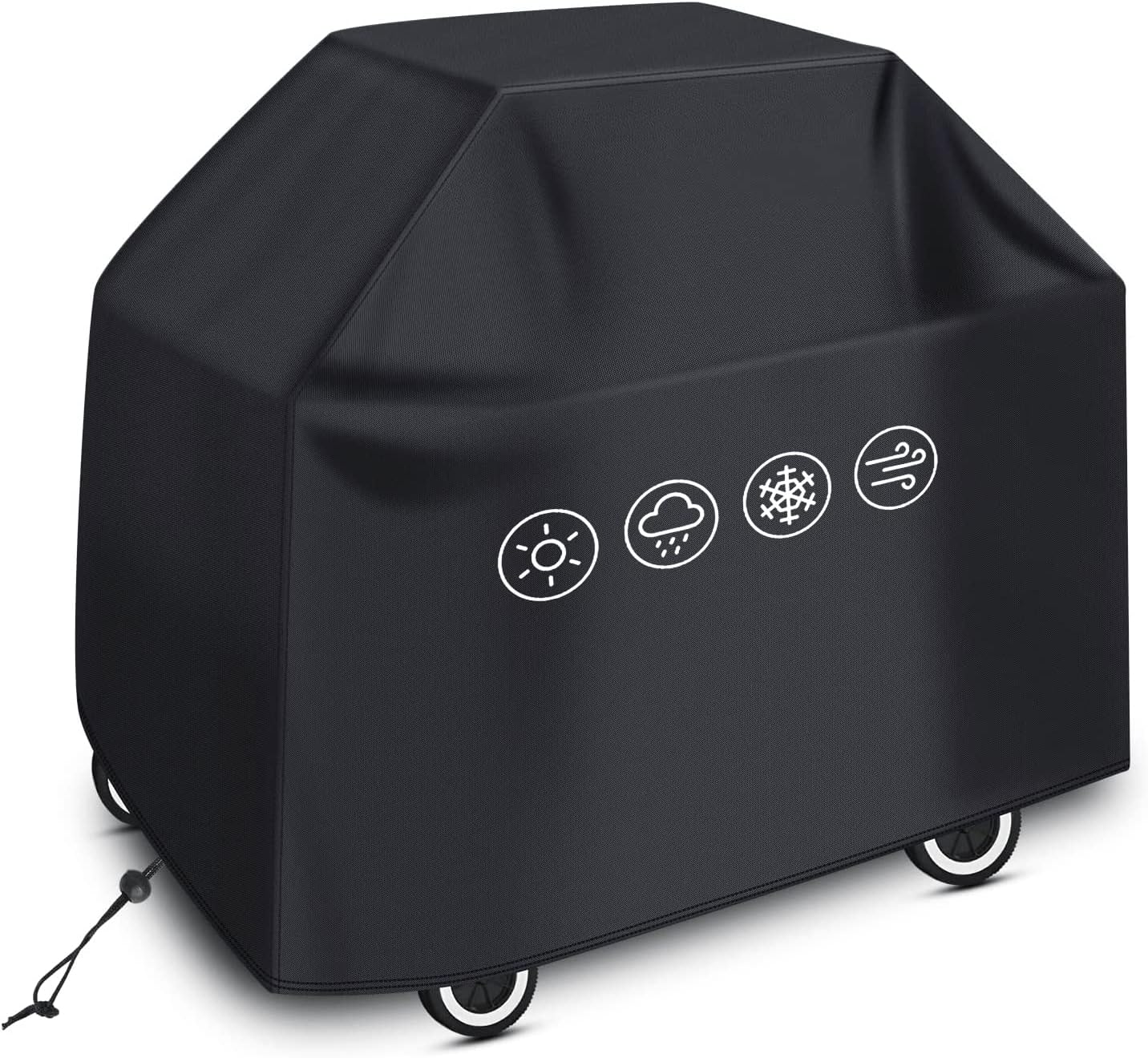 MORIASTER Bache Barbecue Housse Barbecue Kit de Revêtement de Barbecue Couverture Imperméable au