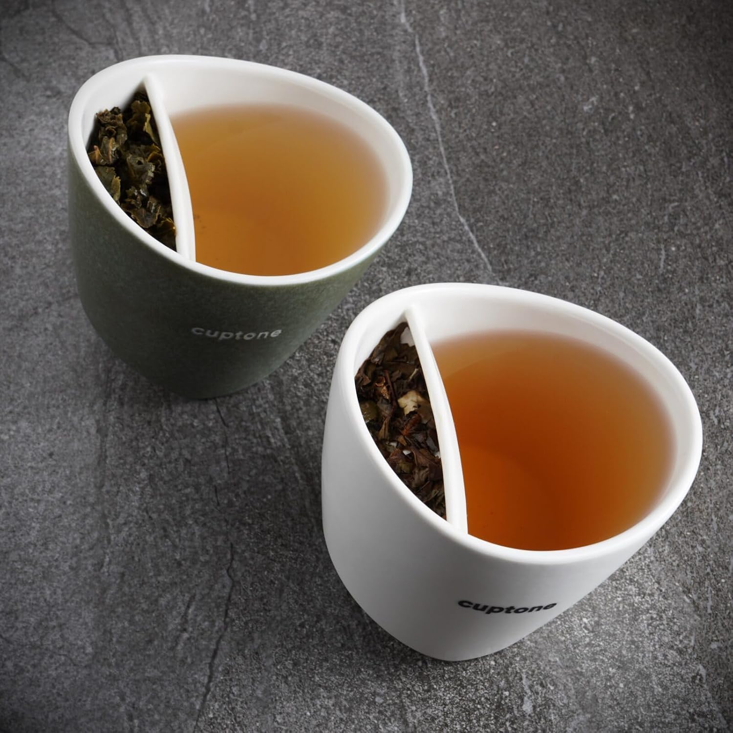 Teacup 16 oz (Dotted White)