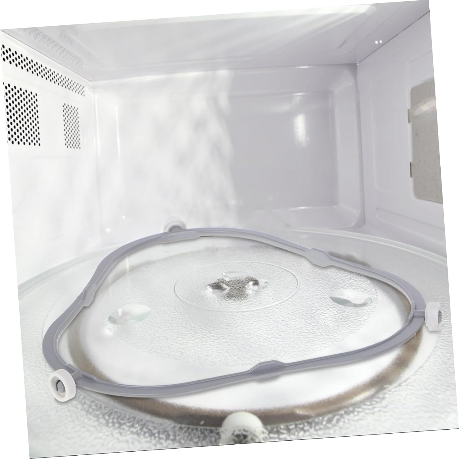Microwave Replacement Turntable Ring Rotating Spinner for Even Cooking 20cm Diameter Easy Install Fits Models