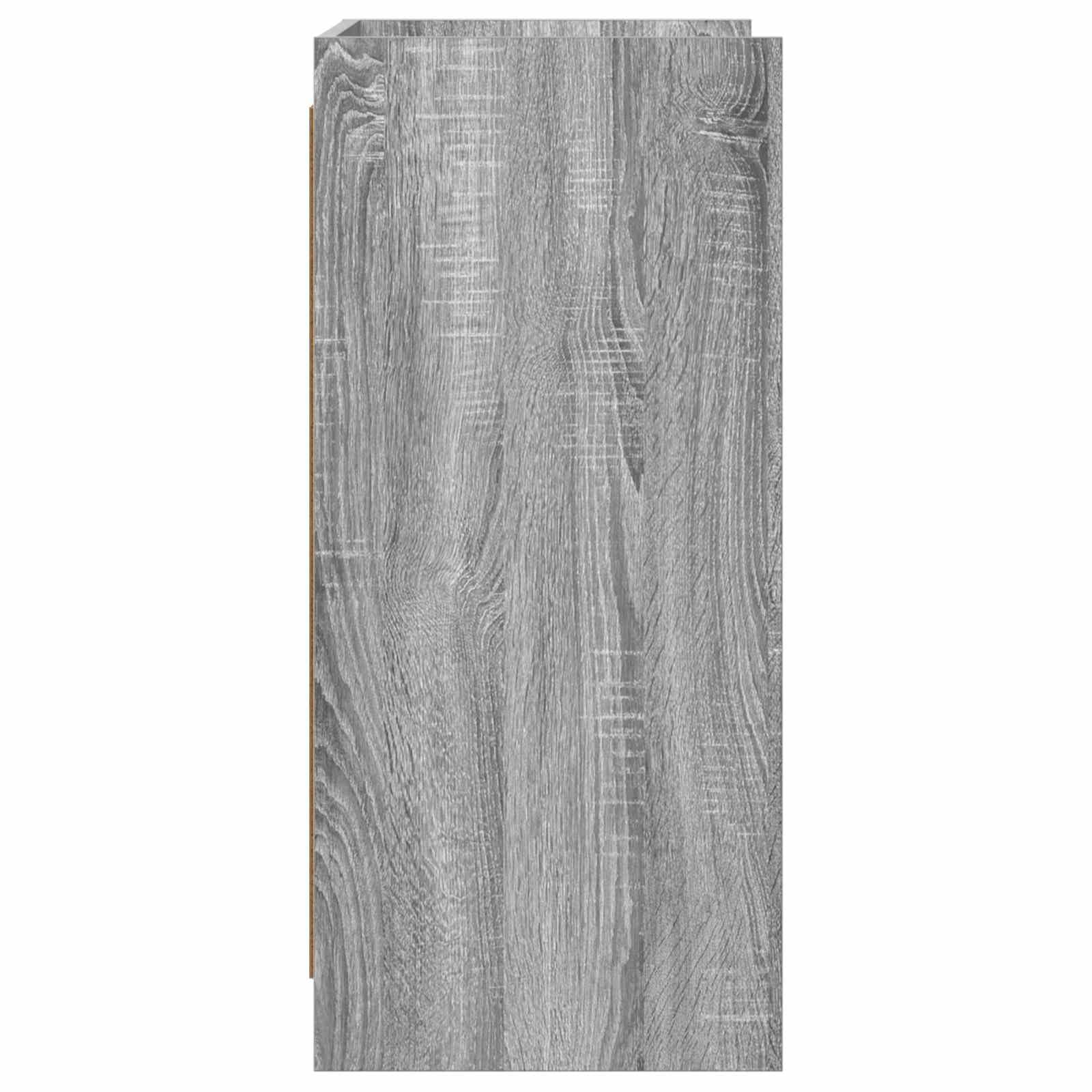 Credenza grigio Sonoma, 75 x 36 x 80 cm, in legno