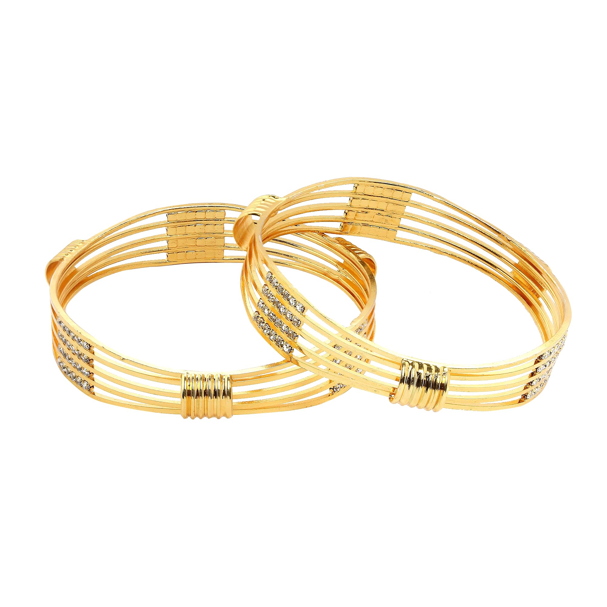 See full amazon price history chart for Set of 2 Gold & Silver-Toned Dual Tone Patterned Kada Bangles (2-6) Set of 2 Gold & Silver-Toned Dual Tone Patterned Kada Bangles (2-6) (B0CLDVDRLV) Amazon Price History, Amazon Price Tracker