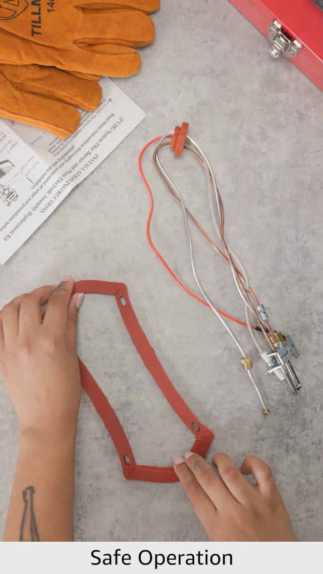 Rheem / PROTECH SP20075 Pilot Assembly Brown , 8.9X5.9X2.8 inches