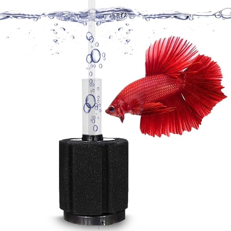Filtro de Esponja para Aquário SunGrow MNO-052 para Betta e Alevinos, Pacote com 2