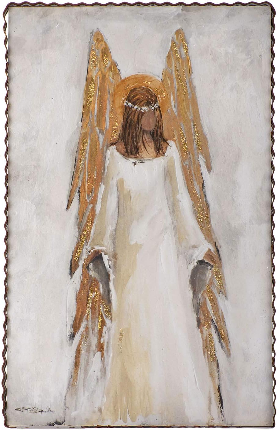 The Round Top Collection - Gallery Golden Angel - Wood & Metal