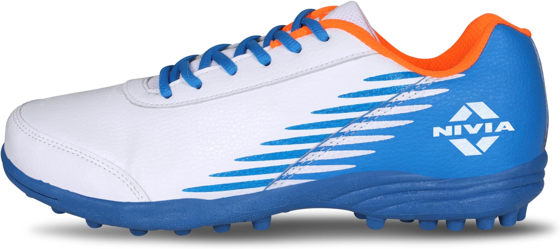 Men Hook 2.0 Synthetic Leather | Cricket Shoes for Men | PVC Outsole with Die-Cut Soft NR EVA Sockliner for Sports