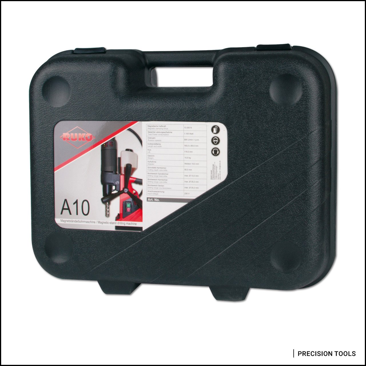RUKO-108010A-Taladro Colum.Base Mag. A10