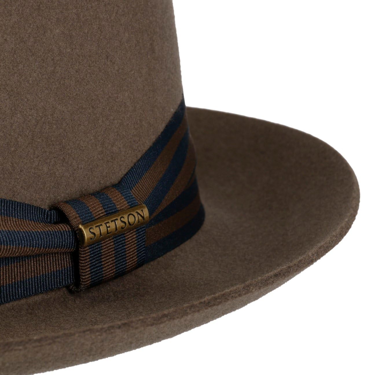 Stetson Pork Pie Wollhut Herren Winter Wasserabweisend Knautschbar Ripsband