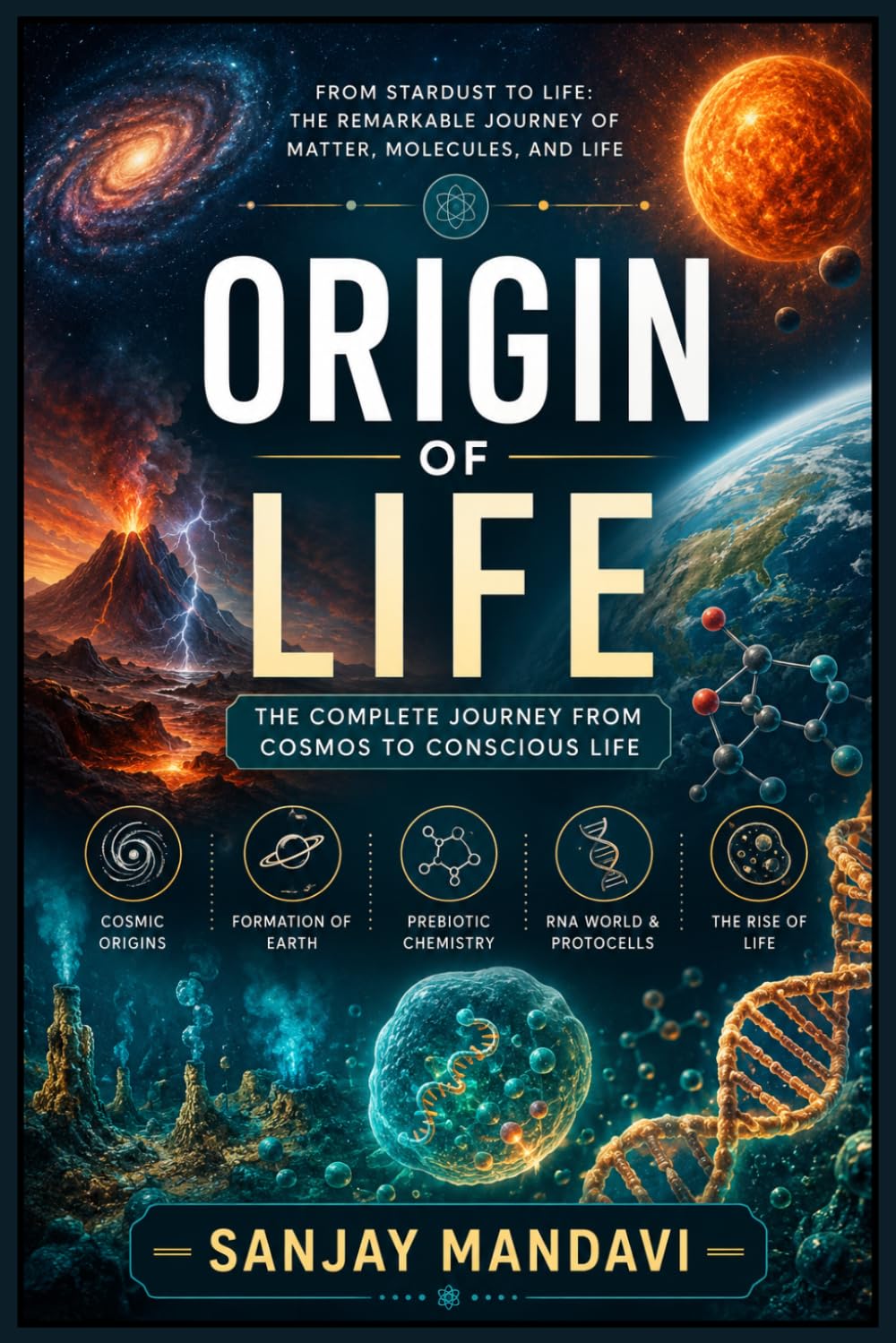 Origine of Life: The Complete Journay from Cosmos to Conscious Life: 2 (Science Study Books By Sanjay Mandavi)