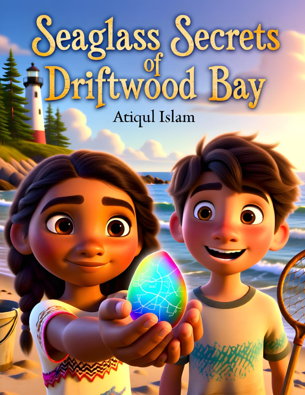 Seaglass Secrets of Driftwood Bay: A Heartwarming Coastal Tale of Friendship, Discovery, and the Magic of Summer (Summer Sun Adventures)