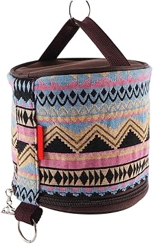 Lightweight Camping Tissue Storage Waterproof Bag Adjustable Hanging Hook Ethnic Style Outdoor Gear Tribal Pattern Camping Organizer
