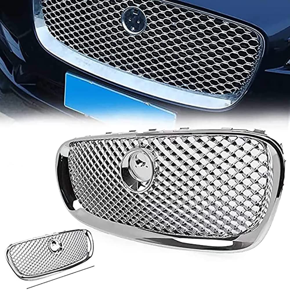 Garniture De Calandre Latérale Pour Jaguar XF (2012-2015) - Plastique ABS Noir - Côté Gauche Ou Droit - Décoratif - 3