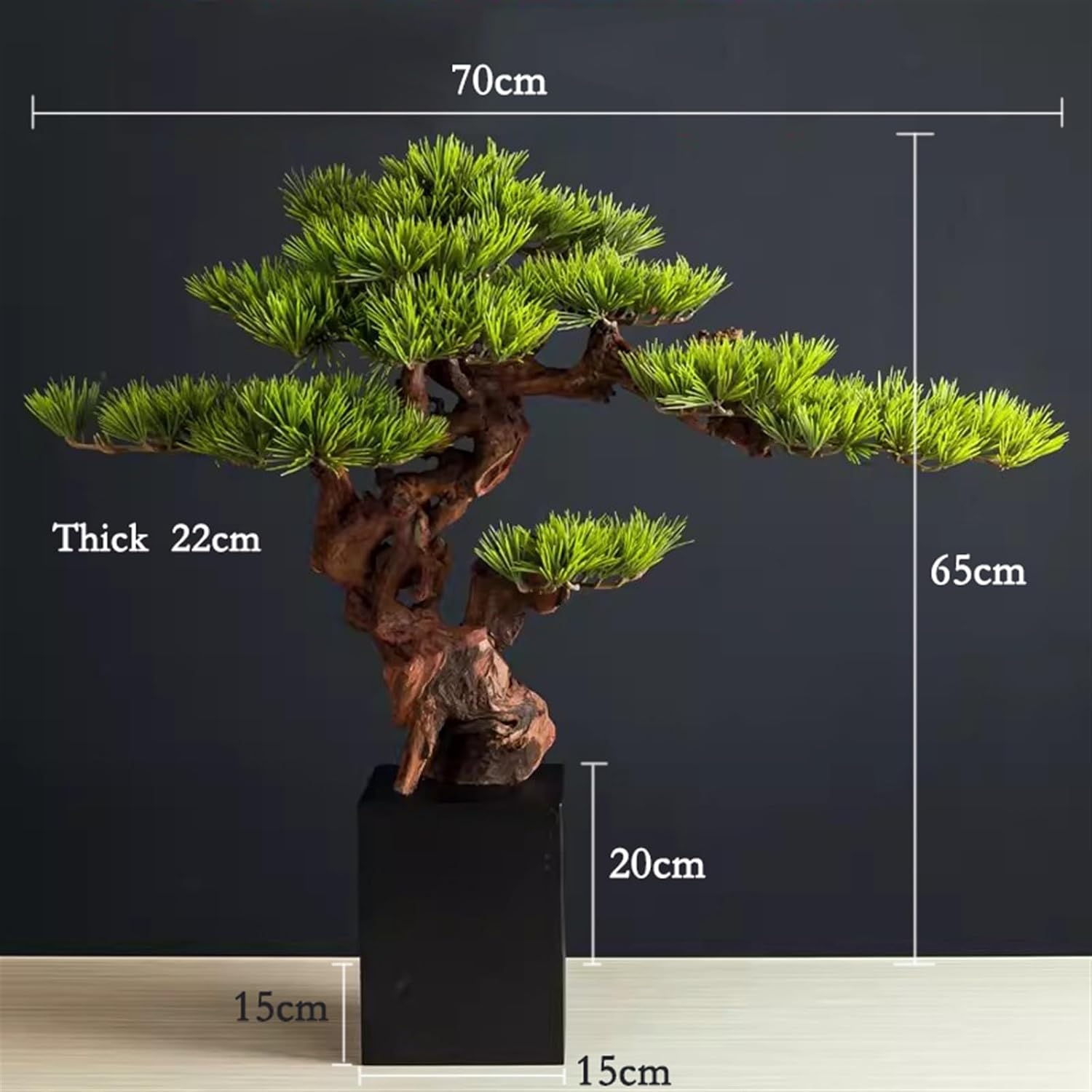 人工植物 人工盆栽 模擬植物デコレーション 人工松の木 植物 リビング