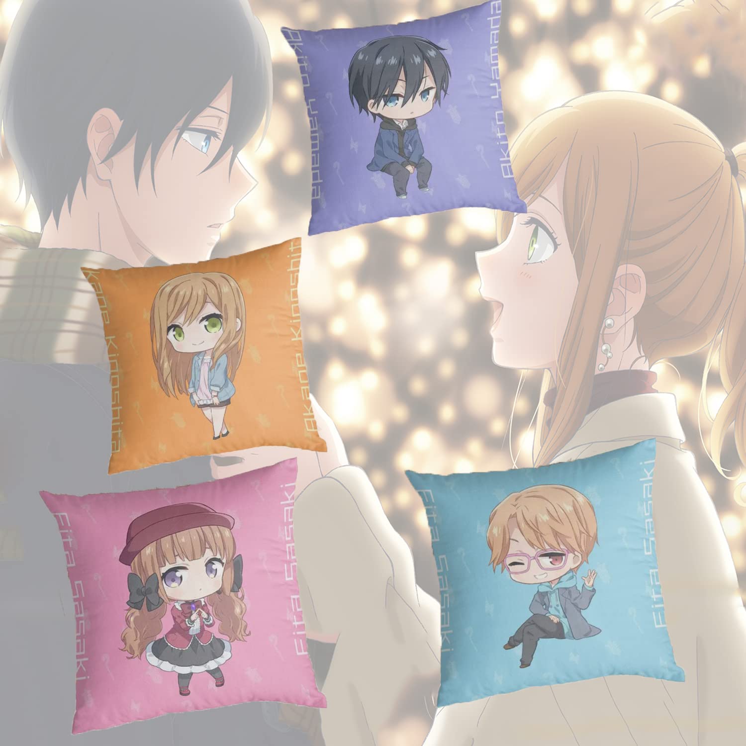 【美品】となりの山田くん ジオラマ&ぬいぐるみとグッズセット 大人気TVアニメ『山田くんとLv999の恋をする』よりピこぬいが