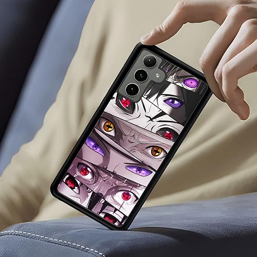 Miniatura 4 de CARLOCA Funda compatible con Samsung Galaxy S24 Plus, diseño de dibujos animados de 15 patrones, a prueba de golpes, acrílico resistente a los