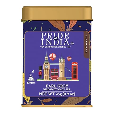 Vista 36 de Pride Of India - Té Natural Energize Ayurveda (Tulsi Negro), 25 Bolsas de Té
