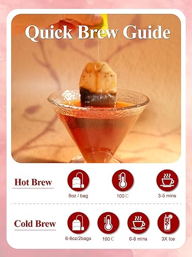 Miniatura 25 de LOOMICA Bolsas de té de cúrcuma y jengibre, sin cafeína, mezcla de hierbas 100% natural, cálida y picante con cúrcuma picante y jengibre para mayor