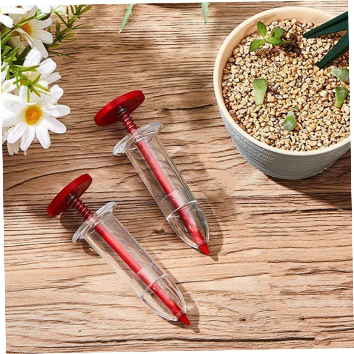 Mini Seeder Handheld Seed Planter Tool Garden Spreader for Gentle Plastic Material