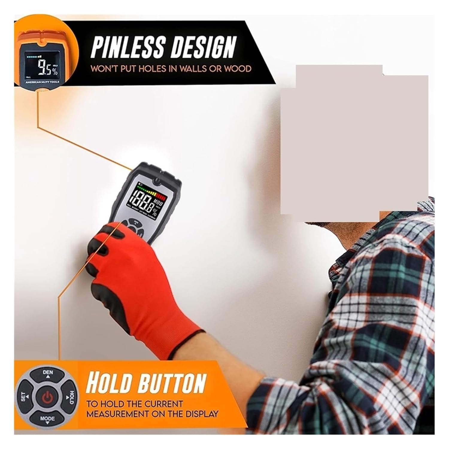 激レア CEM ピンレス水分計 DT-128M 非破壊水分計