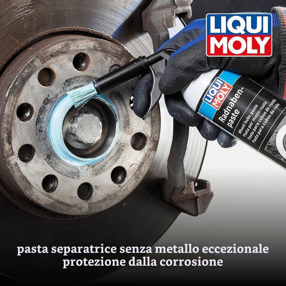 LIQUI MOLY Pasta per mozzi ruota (Spray con applicatore), 200 ml, Impasto, SKU: 4058
