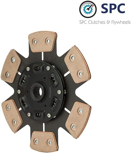 Miniatura 2 de SPC Stage 4 6-Puck Sprung Race Clutch DISC Compatible With 1993-1998 Toyota Supra 3.0L 2JZGE