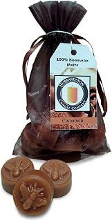 Cinnamon Scented Beeswax Melts, Hand Poured by Hubbardston Candle Company (6)