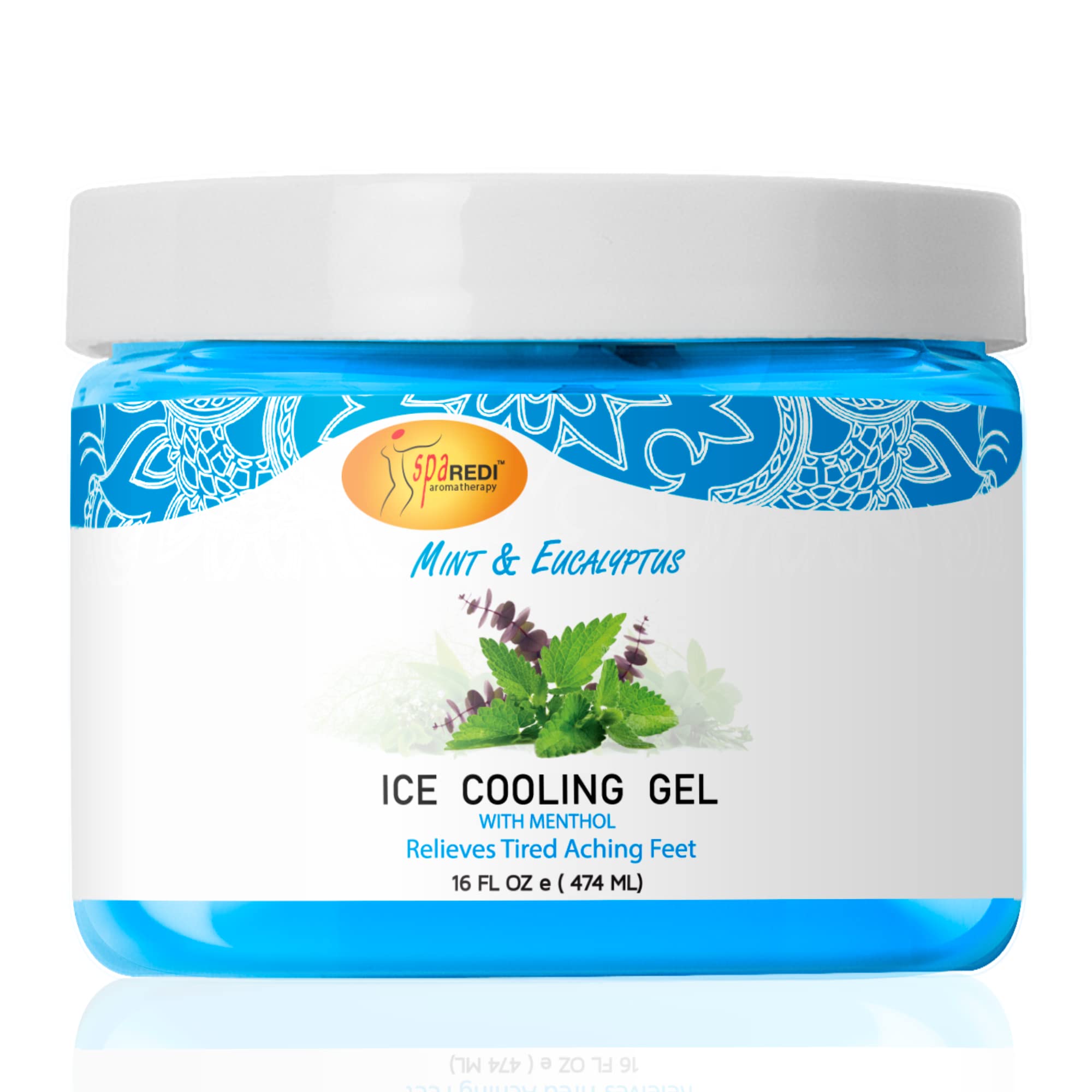 SPA REDIMint & Eucalyptus Ice Cooling Gel, 16oz