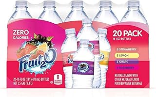 Fruit2O Zero Calorie Flavored Water 20 Variety Pack
