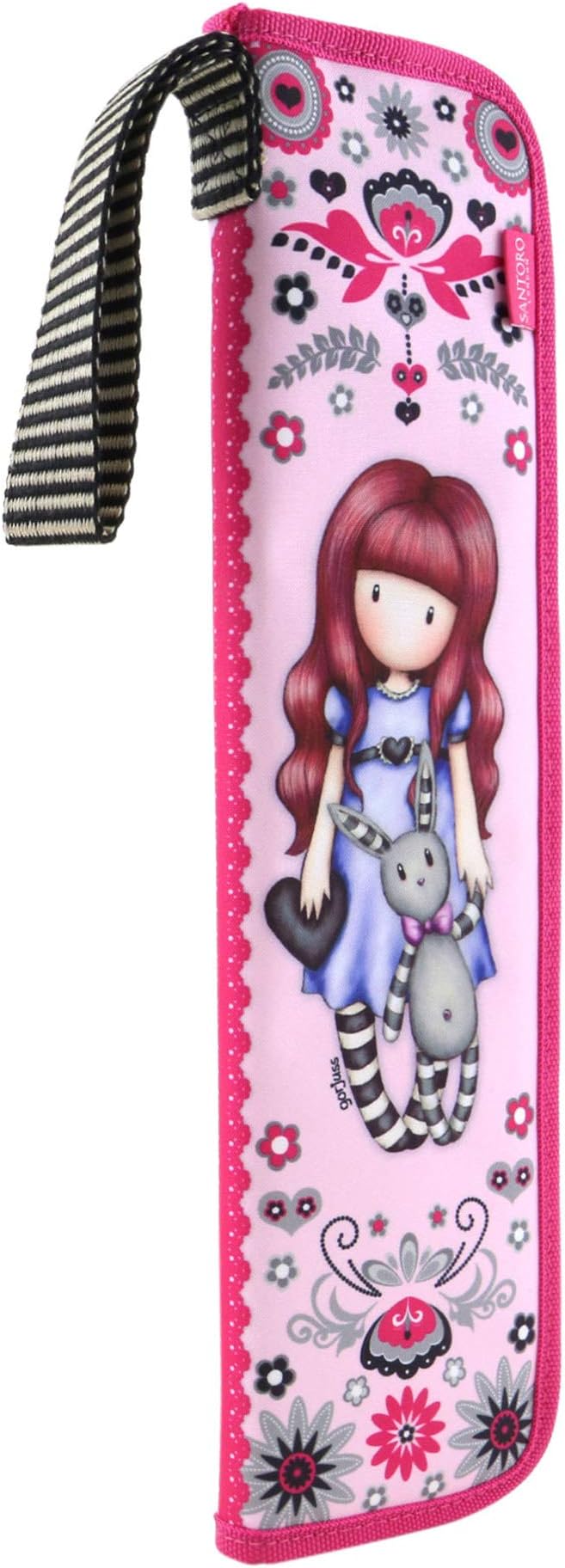 SANTORO GORJUSS Funda Flauta Unisex Kids’ Purse, Pink (Rosa), 2x10x37 centimeters (W x H x L)