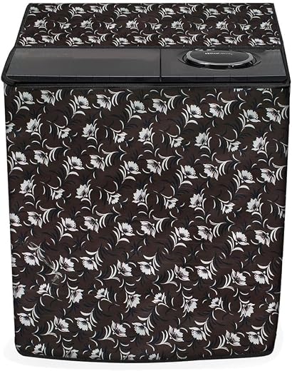 Stylista semi Automatic top Load Washing Machine Cover for 6 kg & 6.2 kg PVC Multicolor
