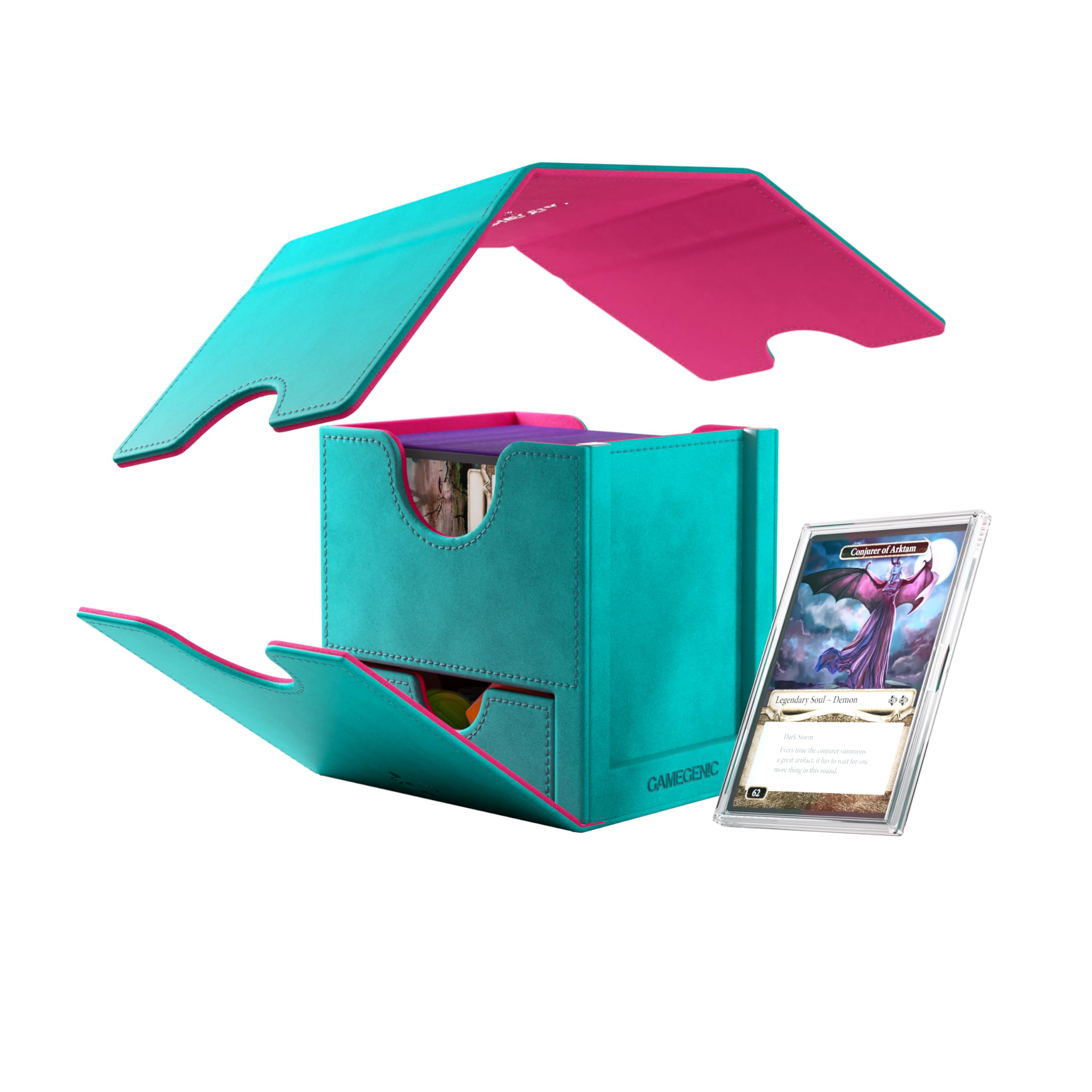 Gamegenic, Teal/Pink, 1570.72 cubic centimeters - Image 4