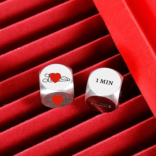Miniatura 48 de VANLOVEMAC Regalos de despedida de soltera para novia, regalos de dados de noche de cita para pareja, dados de decisión de comida, divertidas ideas