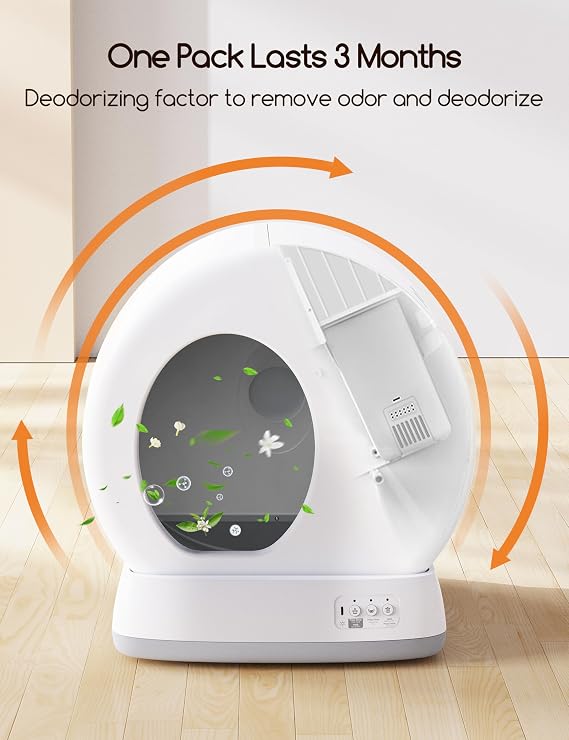 MeoWant Pet Odor Eliminator- Suitable for MW-SC01/MW-SC02/MW-SC03/ MW-SC09 Cat Litter Box (6Pcs)