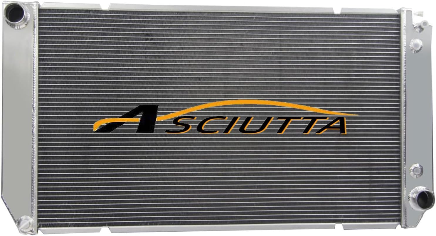 Radiator for 1994-2002 Chevy GMC C K 1500 2500 3500 V8 6.5L Turbo Diesel 3 Row Core Cooling Radiators