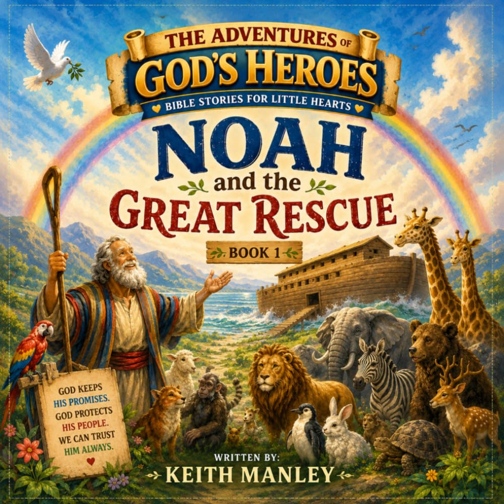 Noah and the Great Rescue: Trusting God Through the Storm (The Adventures of God's Heroes)
