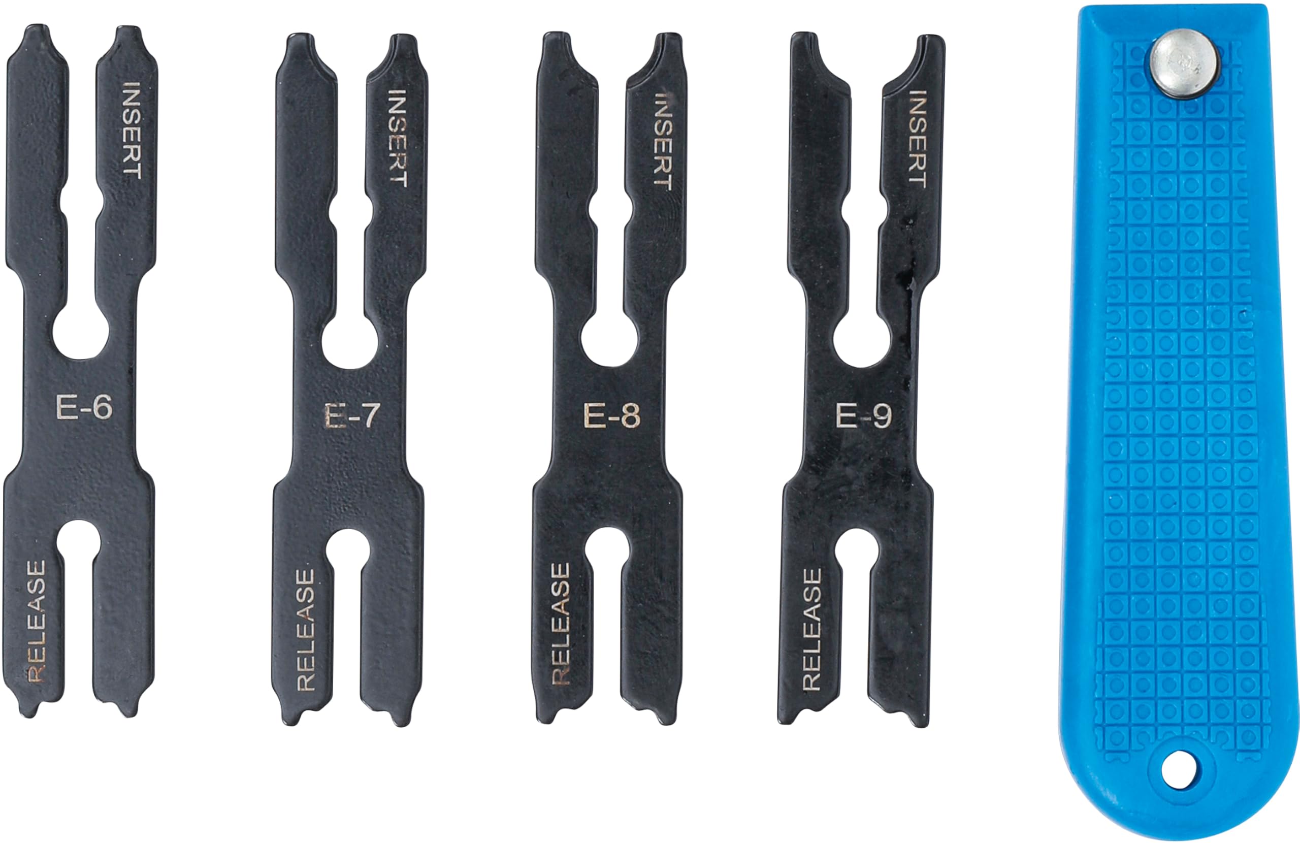 BGS 9199 | Set di utensili per anelli tipo E/di sicurezza | "4-IN-1"