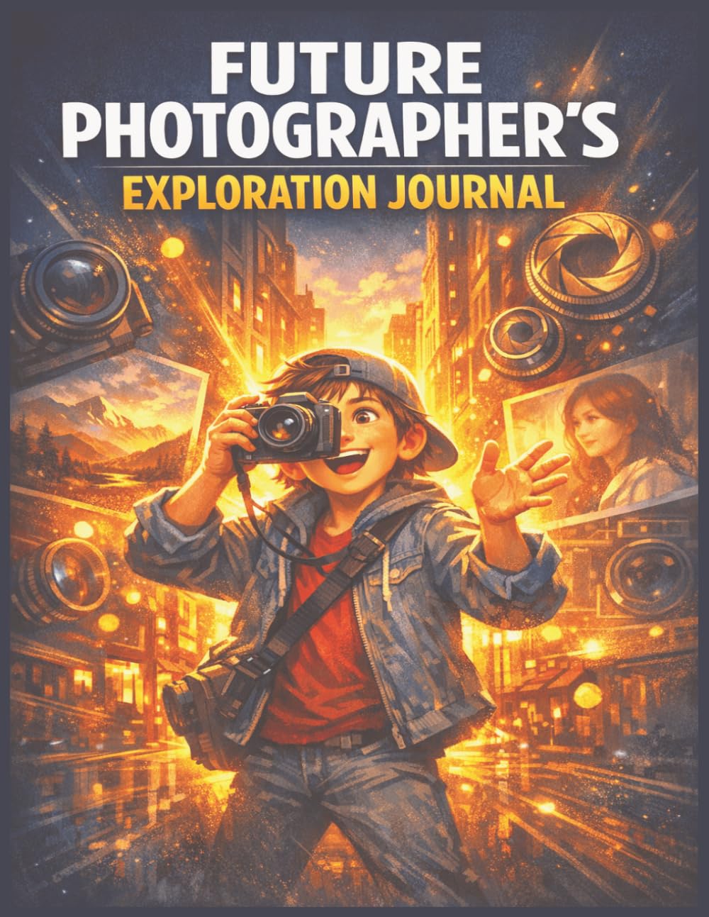 Future Photographer's Exploration Journal: Photography Book for Kids to Learn Camera Skills, Visual Storytelling, and Creative Thinking (Creative Careers for Kids)