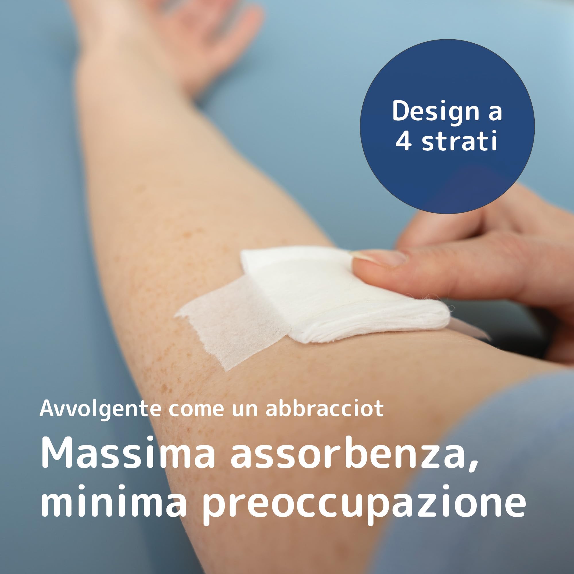 ABENA Compresse Sterili 7,5 x 7,5 cm, 18x125 pz Tessuto Non Tessuto | Si