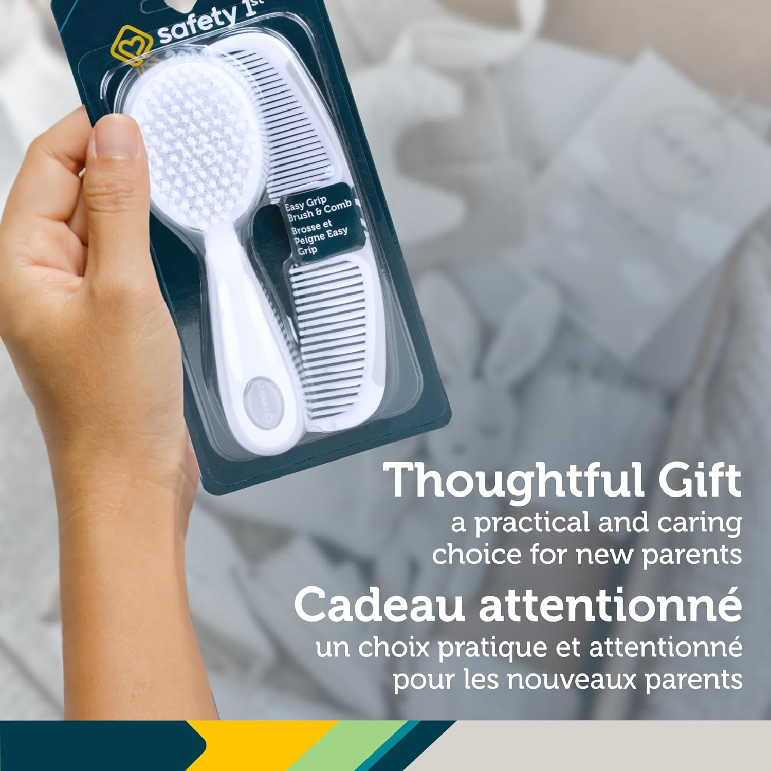 Safety 1st Clear View Baby Nail Clippers, Grey – 5X Magnifying Lens and Easy-Grip Handle, Compact for Diaper Bag Essentials - Image 8