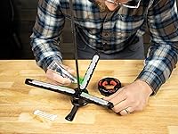 Vista 6 de Bohning Caldero Completo Fletching Jig Negro