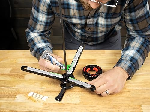 Miniatura 6 de Bohning Caldero Completo Fletching Jig Negro