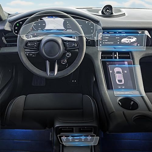 Miniatura 25 de Para 2023 ~ 2025 Serie 3/4/7/2 Coupe/M2/M3/M4/X6/X7/XM/iX/i4/i7/X3/i5/5 Series Protector de pantalla de 12.3 pulgadas, pantalla táctil de vidrio BMW