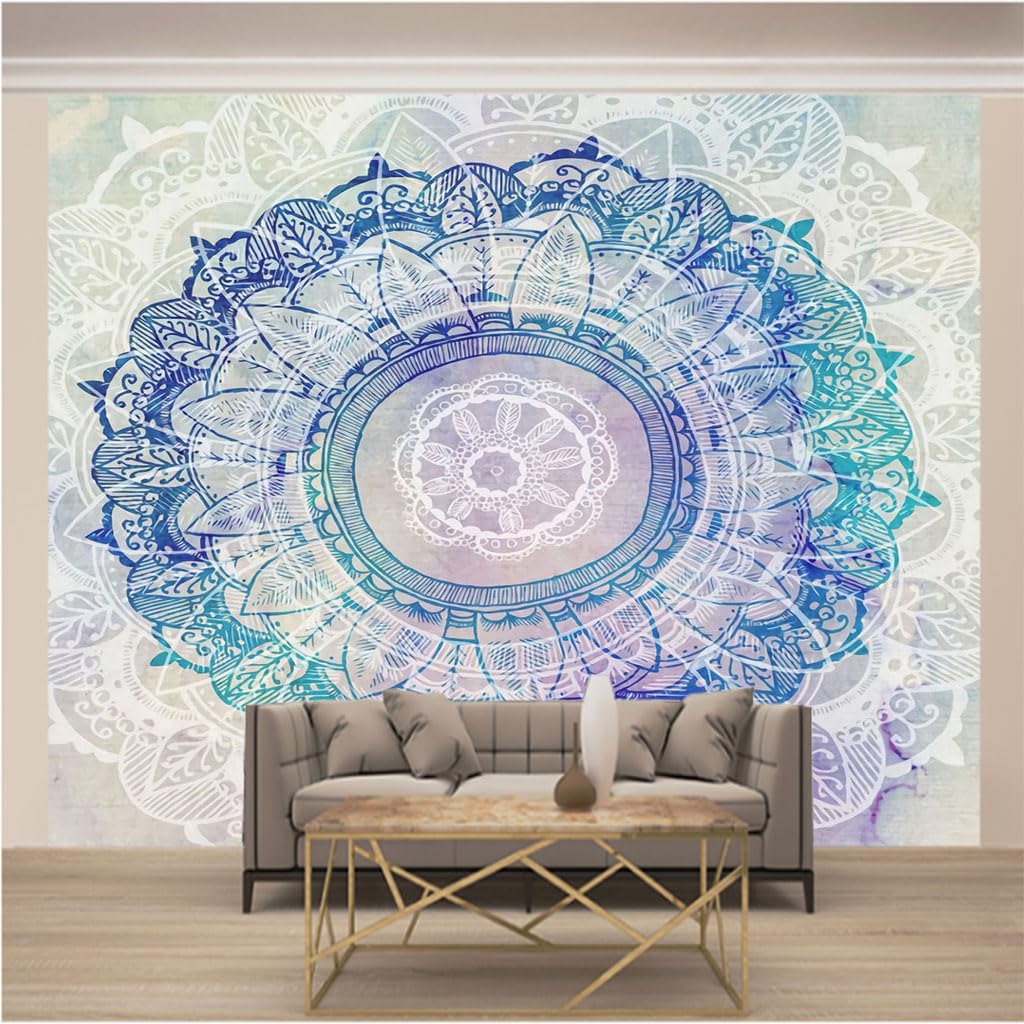Papier peint panoramique trompe l'oeil haute définition pour un bureau chic