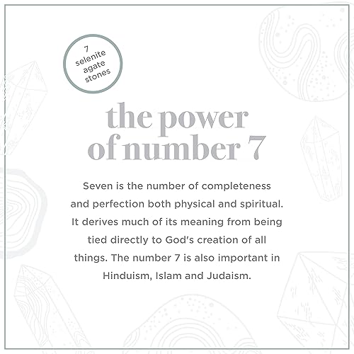 Miniatura 5 de Joyfulmuze Black Tourmaline Selenite Bracelet, Handmade Stretch Jewelry, Natural Calming Crystals, Simple Genuine Chakra Energy Bracelet, Gifts for