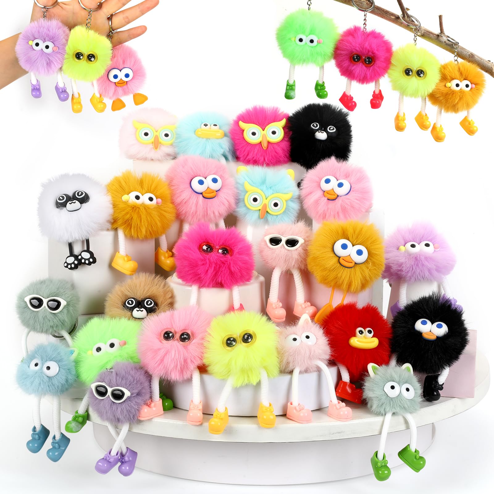 ゼガプライズ　キー KEY ぬいぐるみ&アクキーセット Amazon.com: ZZLWAN 24Pcs Cute Plush Keychains For Kids: Kawaii