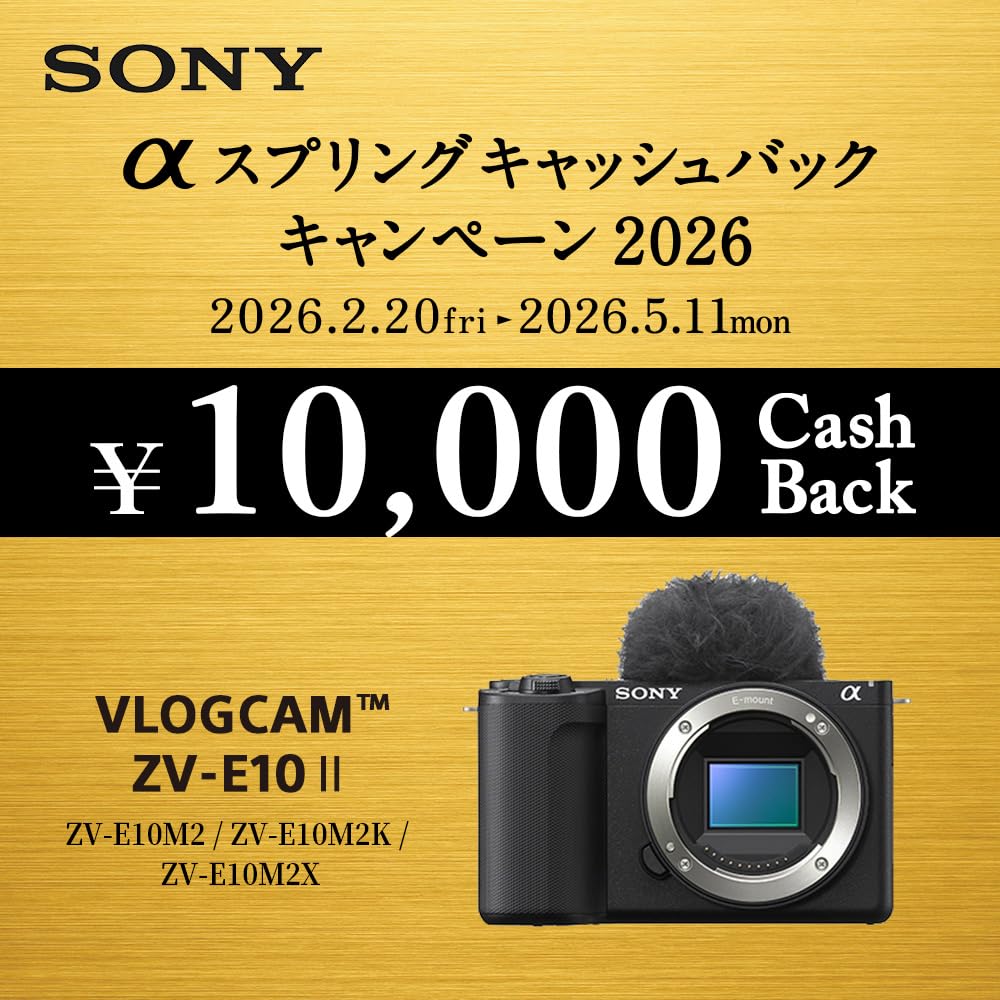 Amazon | SONY(ソニー) 【ZV-E10M2 と 広角パワーズームレンズ セット
